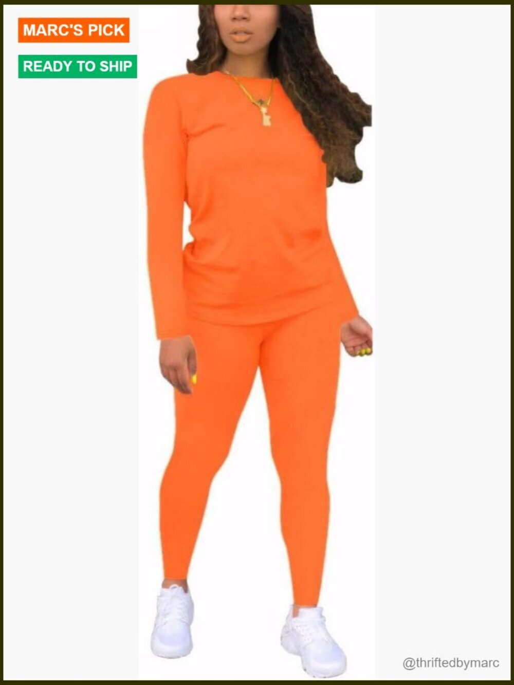 Women's Polyester Spandex Tracksuit Set Long Sleeve Top & Pants